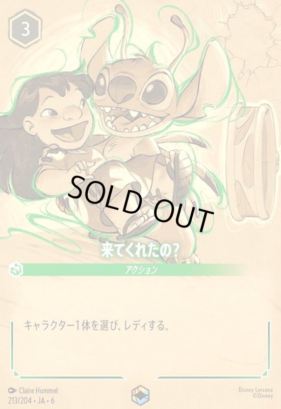 画像1: 来てくれたの?(エンチャンテッド)(213/204) (1)