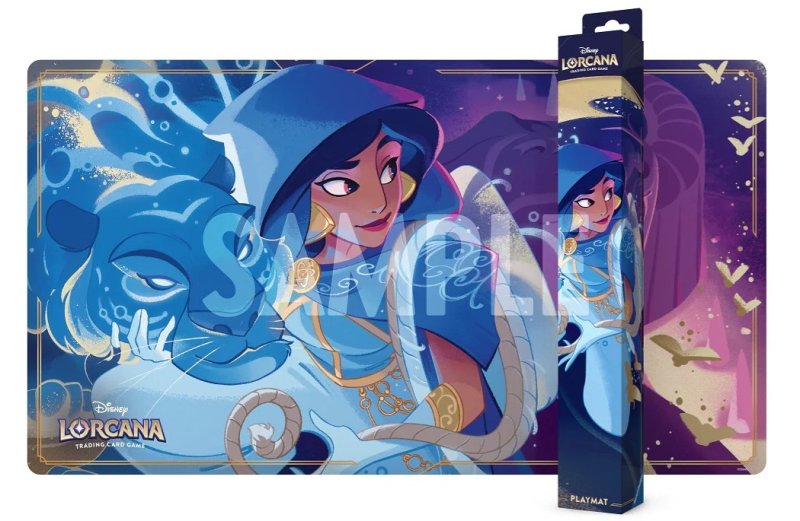 画像1: 【海外プレイマット】[LORCANA] ジャスミン (1)