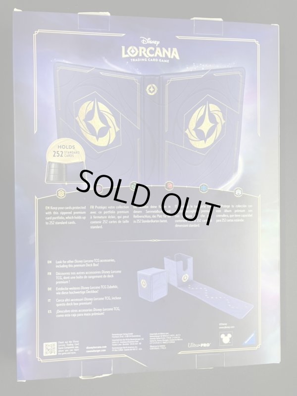 画像2: ★訳あり特価★【海外バインダー】[LORCANA] Lorebook Premium Card Portfolio (2)