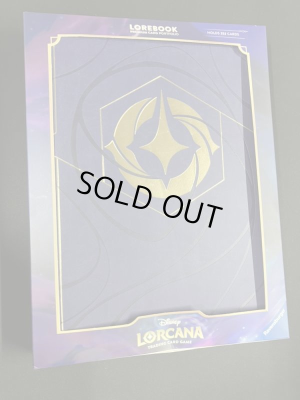 画像1: ★訳あり特価2★【海外バインダー】[LORCANA] Lorebook Premium Card Portfolio (1)