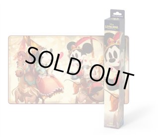 海外プレイマット】[LORCANA] ミッキー＆ミニー FOIL PLAYMAT - トレカ
