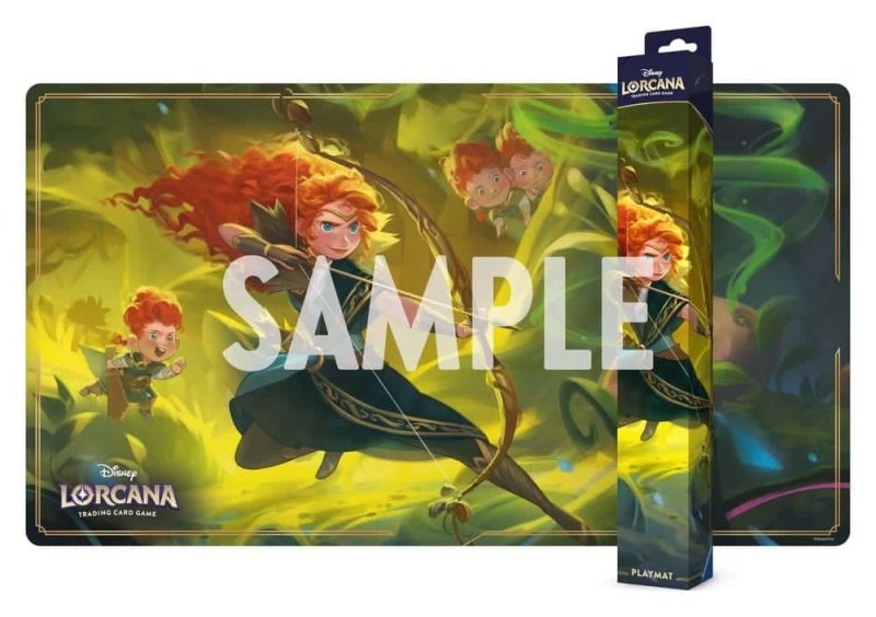 画像1: 【海外プレイマット】[LORCANA] メリダ - 天性の射手 Playmat (1)