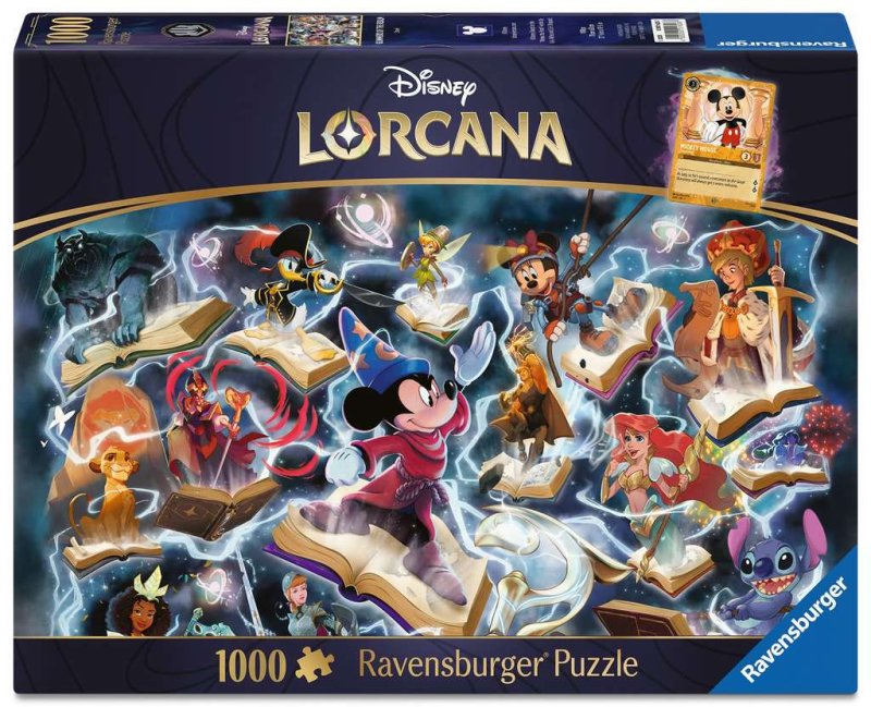 画像1: 【新品・未開封】ディズニー・ロルカナ・パズル：スティール[ジグソーパズル 1000ピース] (1)