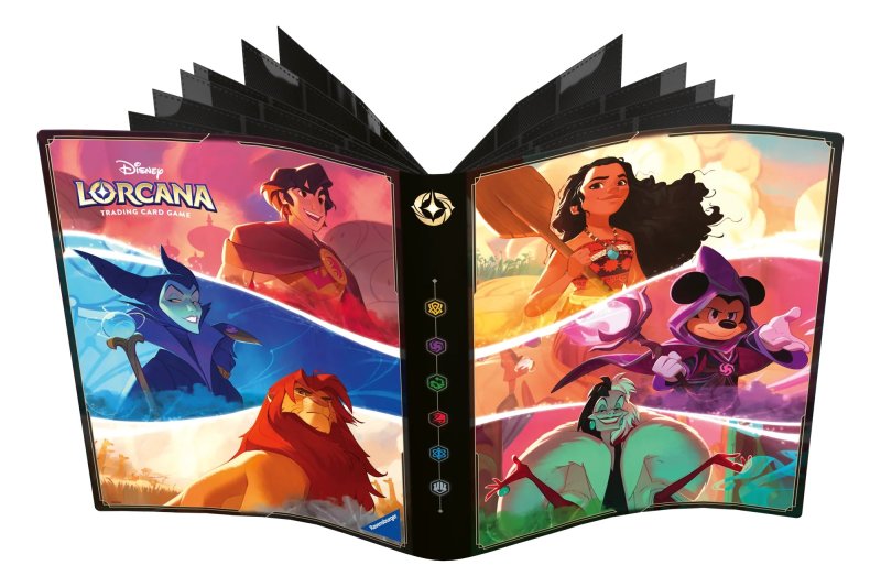 画像1: 【海外バインダー】[LORCANA] Shimmering Skies Set 5 - Nicholas Kole Card Portfolio (1)