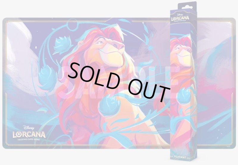 画像1: 【海外プレイマット】[LORCANA] Mufasa - Ruler Pride Rock (1)